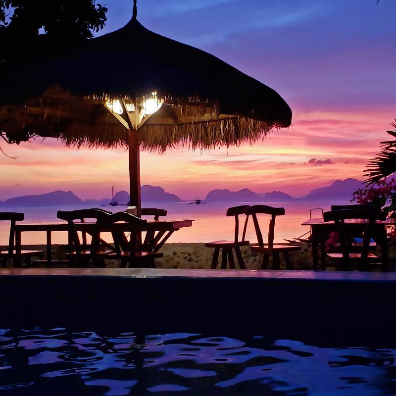 Four Seasons Seaview Hotel Эль-Нидо Экстерьер фото